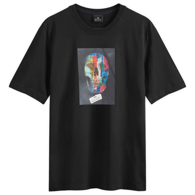Majica kratkih rukava Paul Smith Paul Smith Skull Print T-Shirt Crna | M2R-011R-NP4803-79