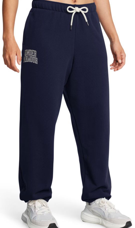 Trenirka Under Armour UA Icon HWT Terry OS Pant Tamnoplava | 1386496-410