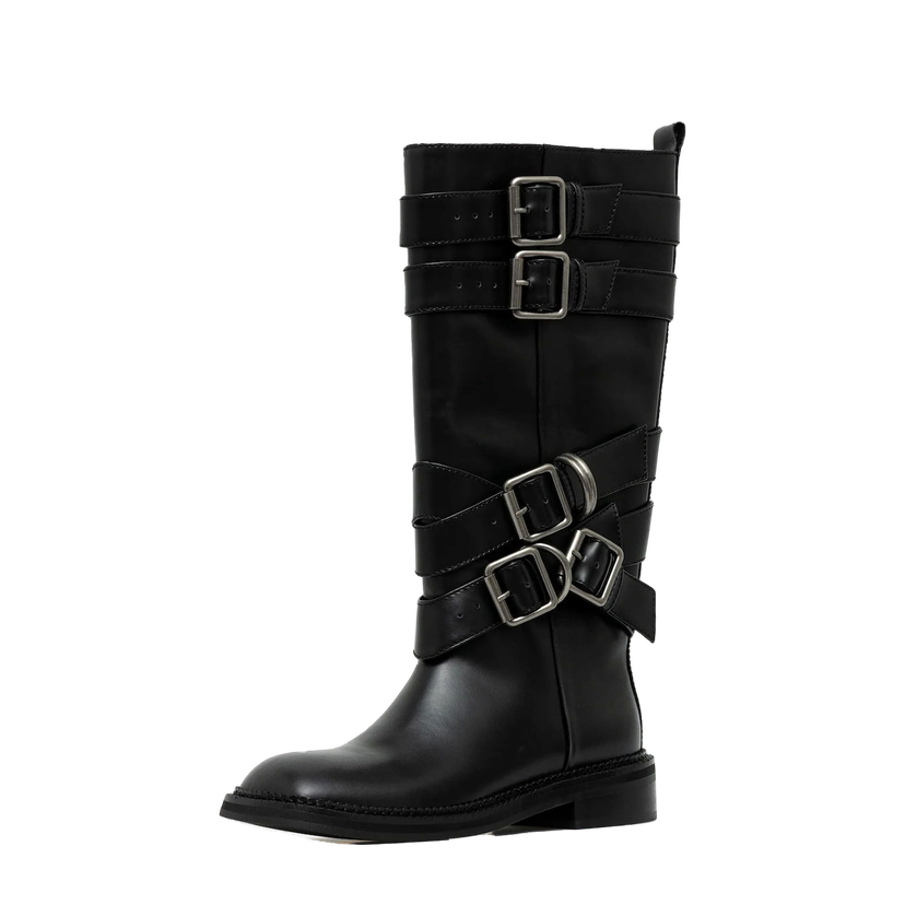 Tenisice i cipele Andersson Bell Andersson Bell Layered Strap Boots Crna | aaa483w
