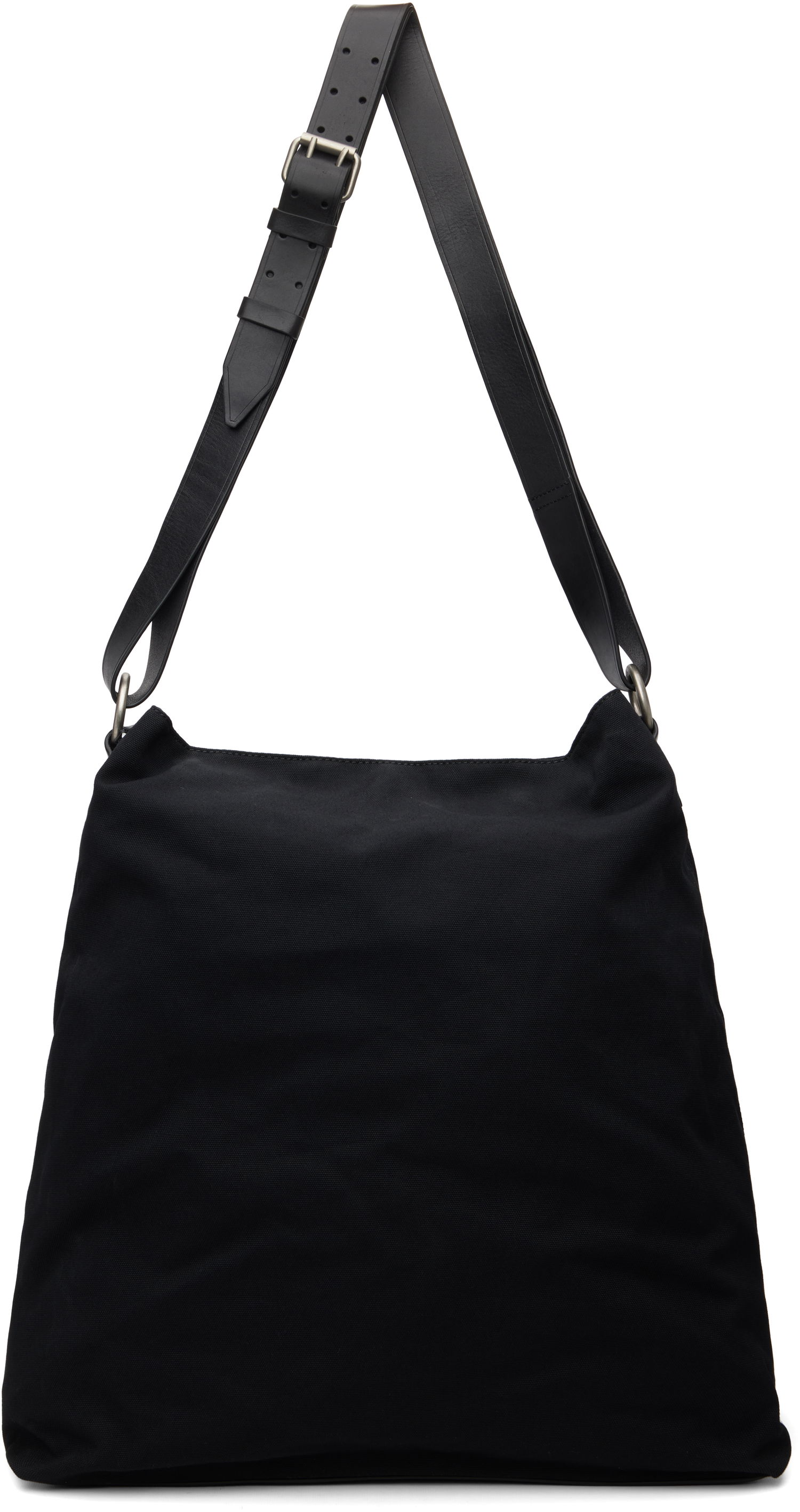 Torba za rame Dries Van Noten Dries Van Noten Adjustable Leather Strap Shoulder Bag Crna | 252-021515-654, 0