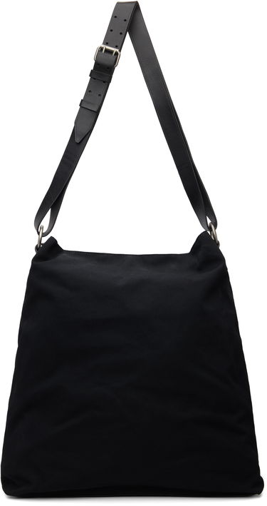 Torba za rame Dries Van Noten Dries Van Noten Adjustable Leather Strap Shoulder Bag Crna | 252-021515-654, 0