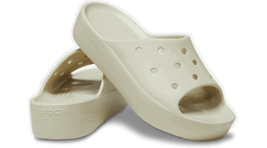 Tenisice i cipele Crocs Classic Platform Slides Bež | 208180-2Y2, 1