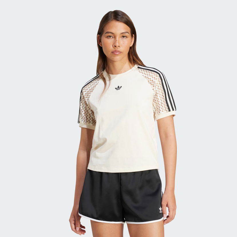Majica kratkih rukava adidas Originals adidas Originals Summer Glow Cali T-Shirt Bež | KC0770