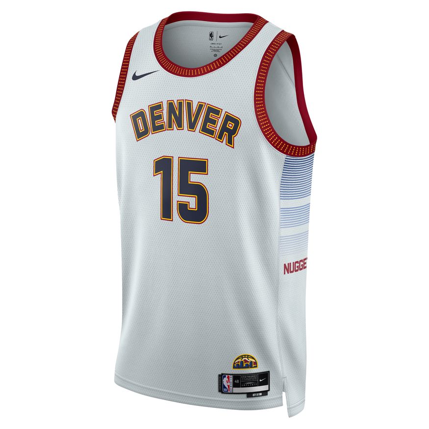 Dres Nike Dri-FIT NBA Nikola Jokic Denver Nuggets City Edition 2022 Swingman Jersey Bijela | DO9591-044, 0