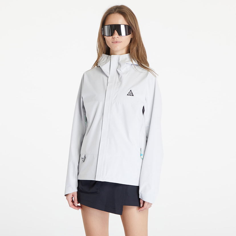 Vjetrovka Nike ACG "Cascade Rain" Storm-FIT Water-Resistant Lightweight Jacket Summit White/ Black Bijela | DV9522-121
