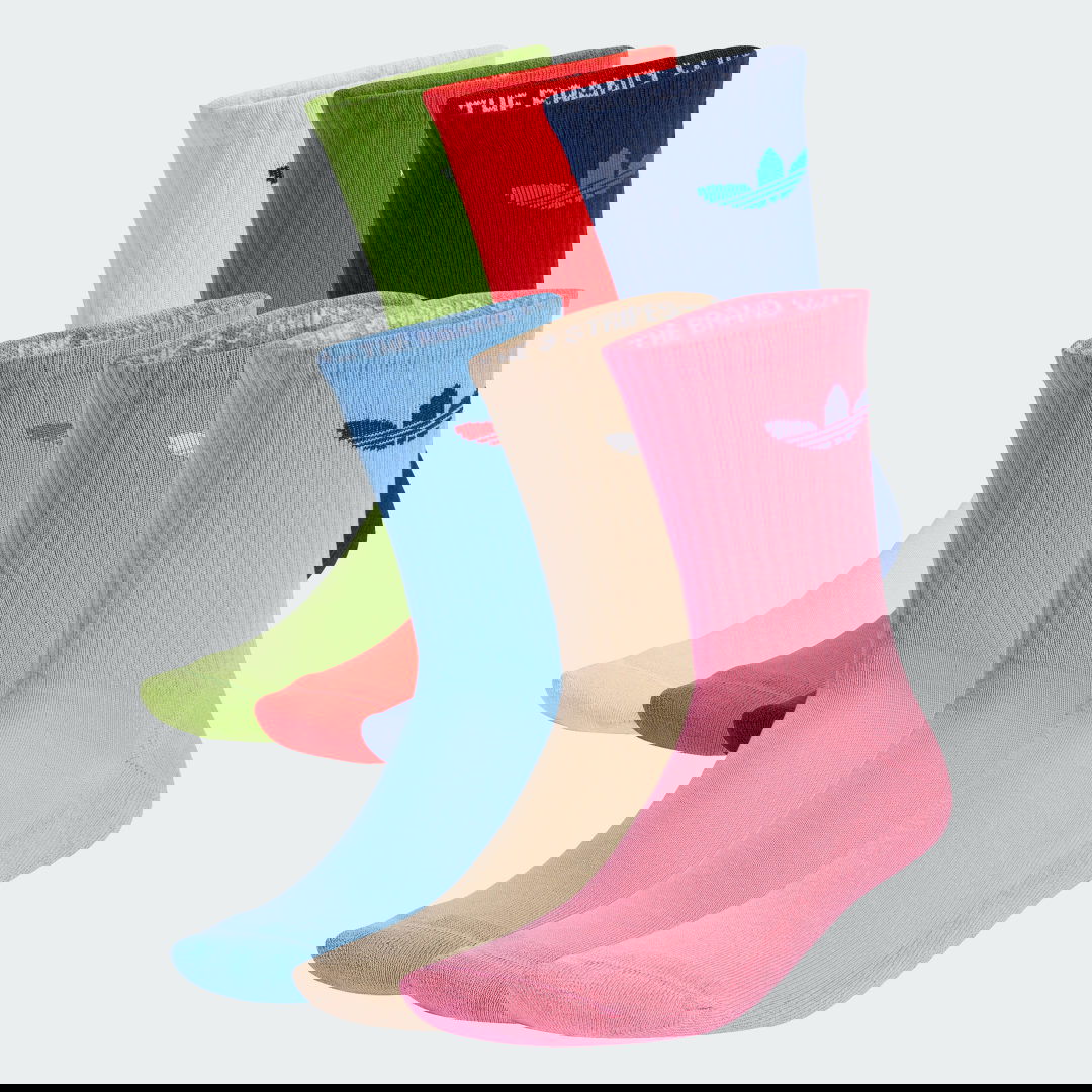Čarape adidas Performance Trefoil Cushion Crew Socks - 6 Pairs Višebojno | JY2679, 0