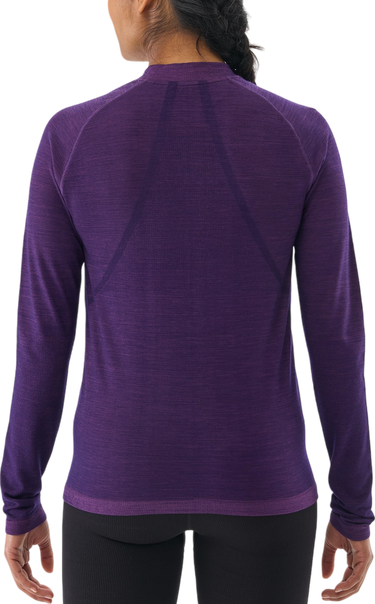 Majica kratkih rukava Compressport Trail Long Sleeve Running T-Shirt Ljubičasta | atsw4893071l, 1