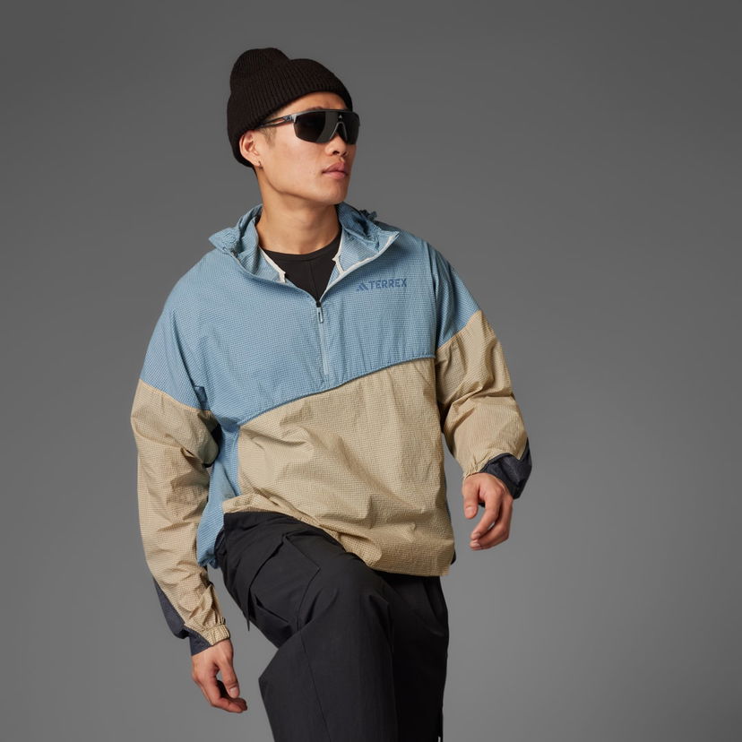 Vjetrovka adidas Performance Terrex Xploric Wind Jacket Plava | JD8426