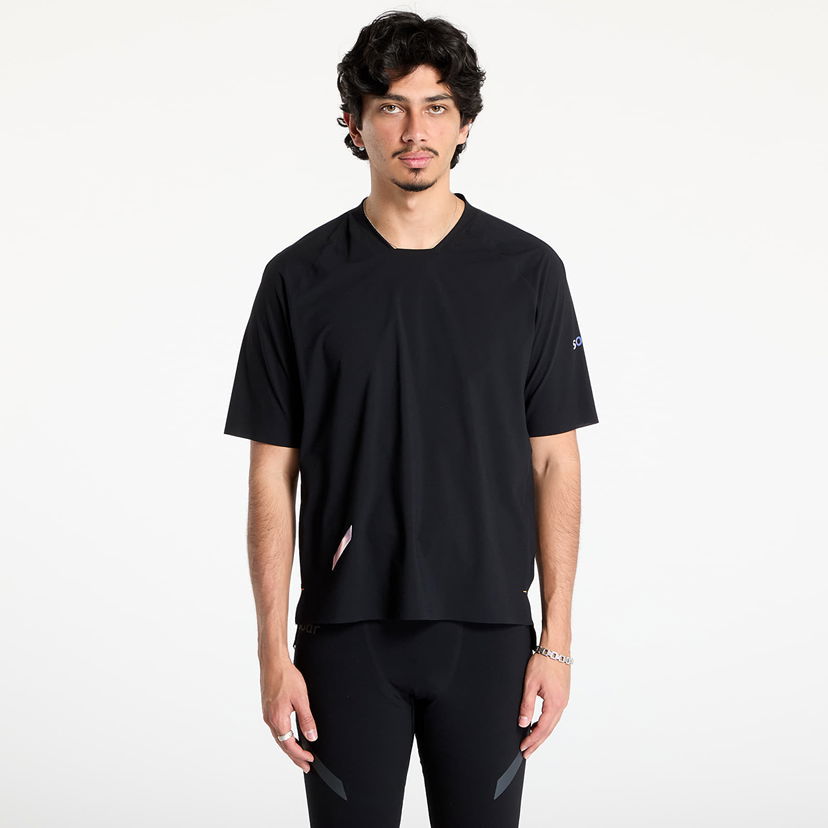 Majica kratkih rukava Soar Running SOAR Advanced Tech T-Shirt Crna | SS25-ST6M-BLK