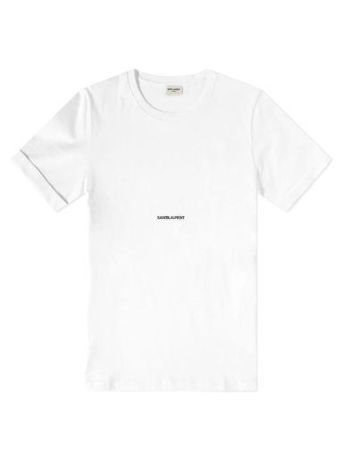 Majica kratkih rukava Saint Laurent Archive Logo Tee Bijela | 464572-YB2DQ-9000