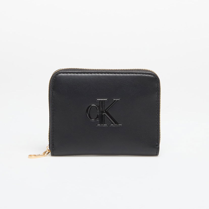 Novčanik CALVIN KLEIN Calvin Klein Bold CK Medium Zip Around Wallet Crna | LV04F1026G UB1