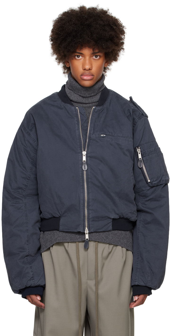 Bomber jakna Entire Studios Bomber Jacket Tamnoplava | ES2452IN, 0