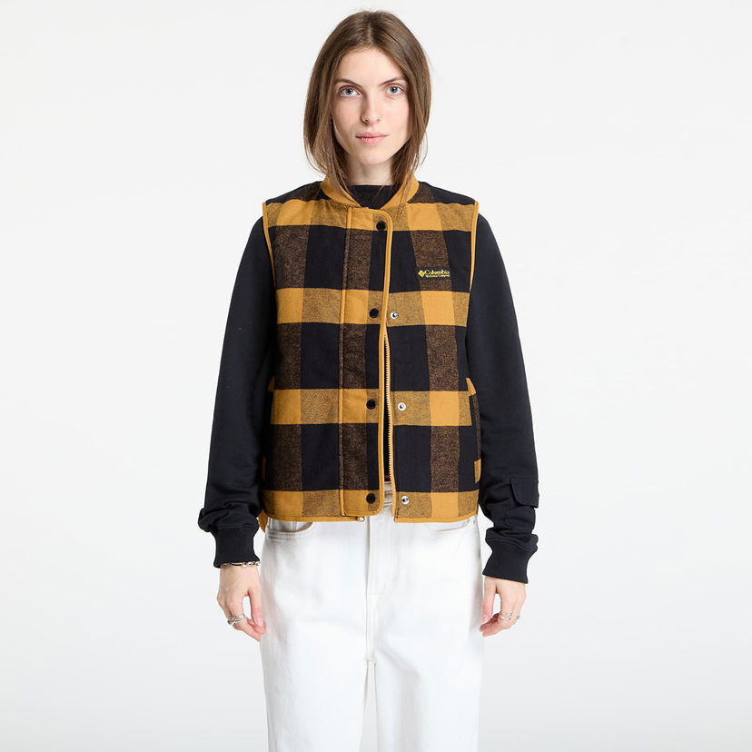 Prsluk Columbia Columbia High Cascades Reversible Vest Žuta | 2138391779