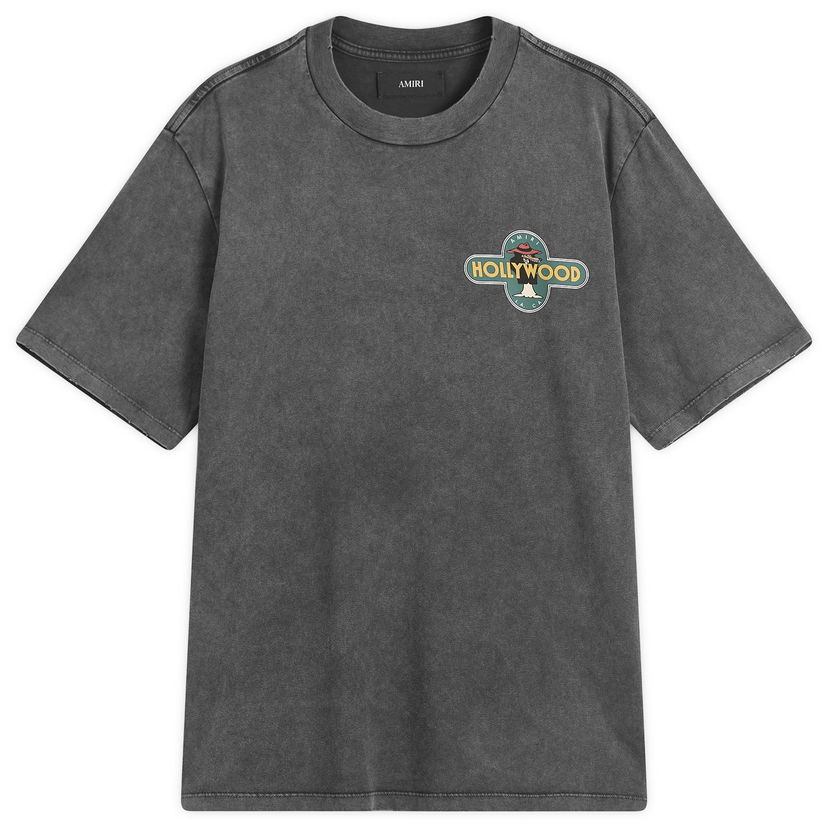 Majica kratkih rukava AMIRI AMIRI Hollywood Wolf Graphic Tee, Size Large Siva | AMJYTE1266-BLK