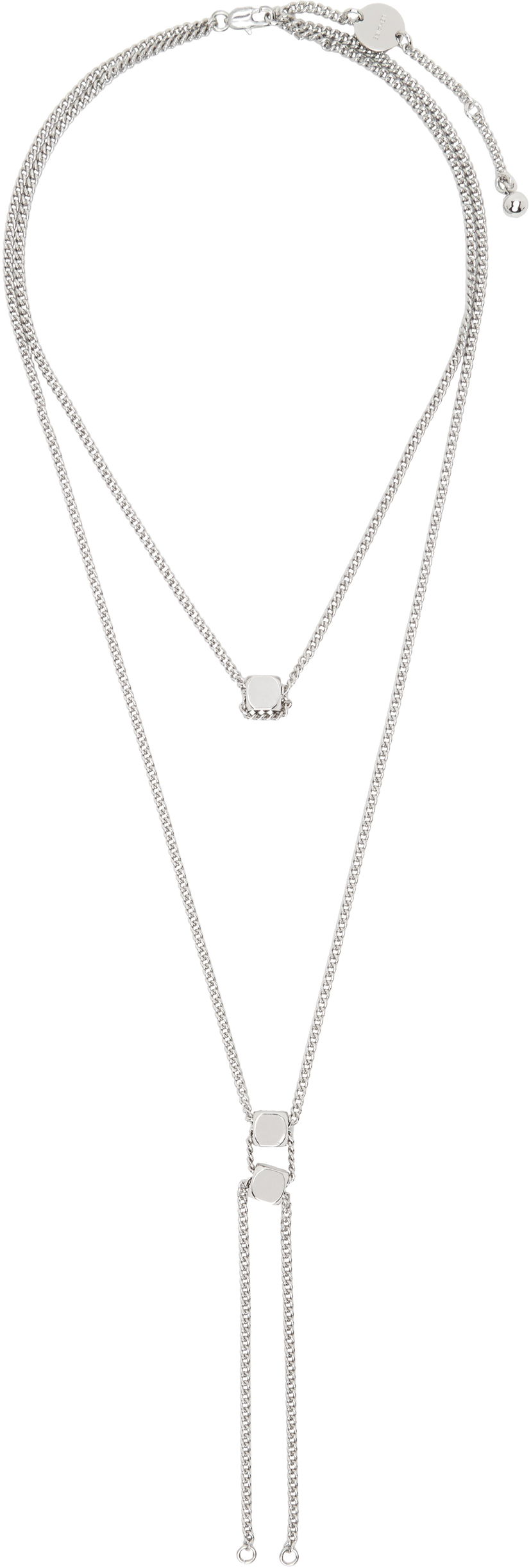 Ogrlica LEMAIRE Lemaire Abacus Bolo Tie Necklace Metalik | JW0118 LO036