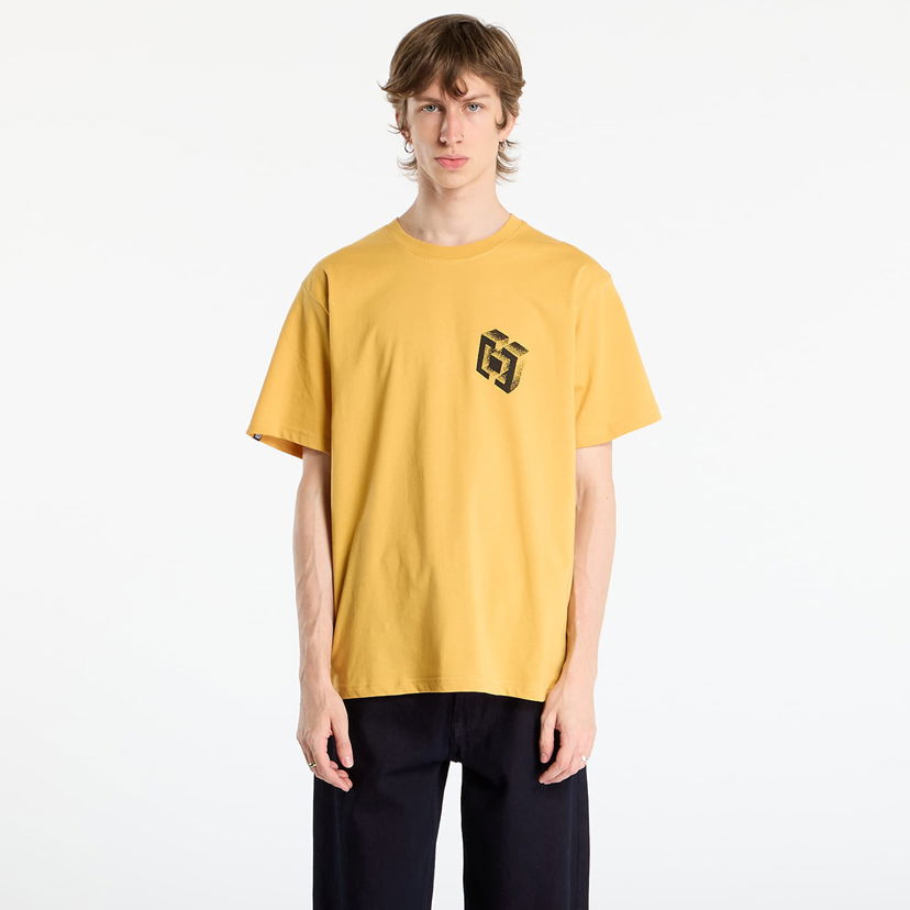Majica kratkih rukava Horsefeathers T-Shirt Blocks Žuta | SM1389B