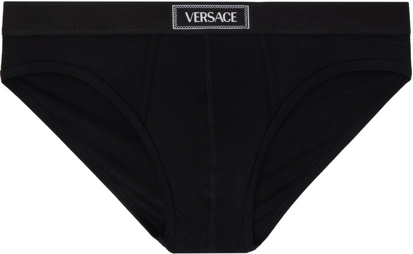 Bokserice Versace Vintage Logo Briefs Crna | 1014036_1A09984