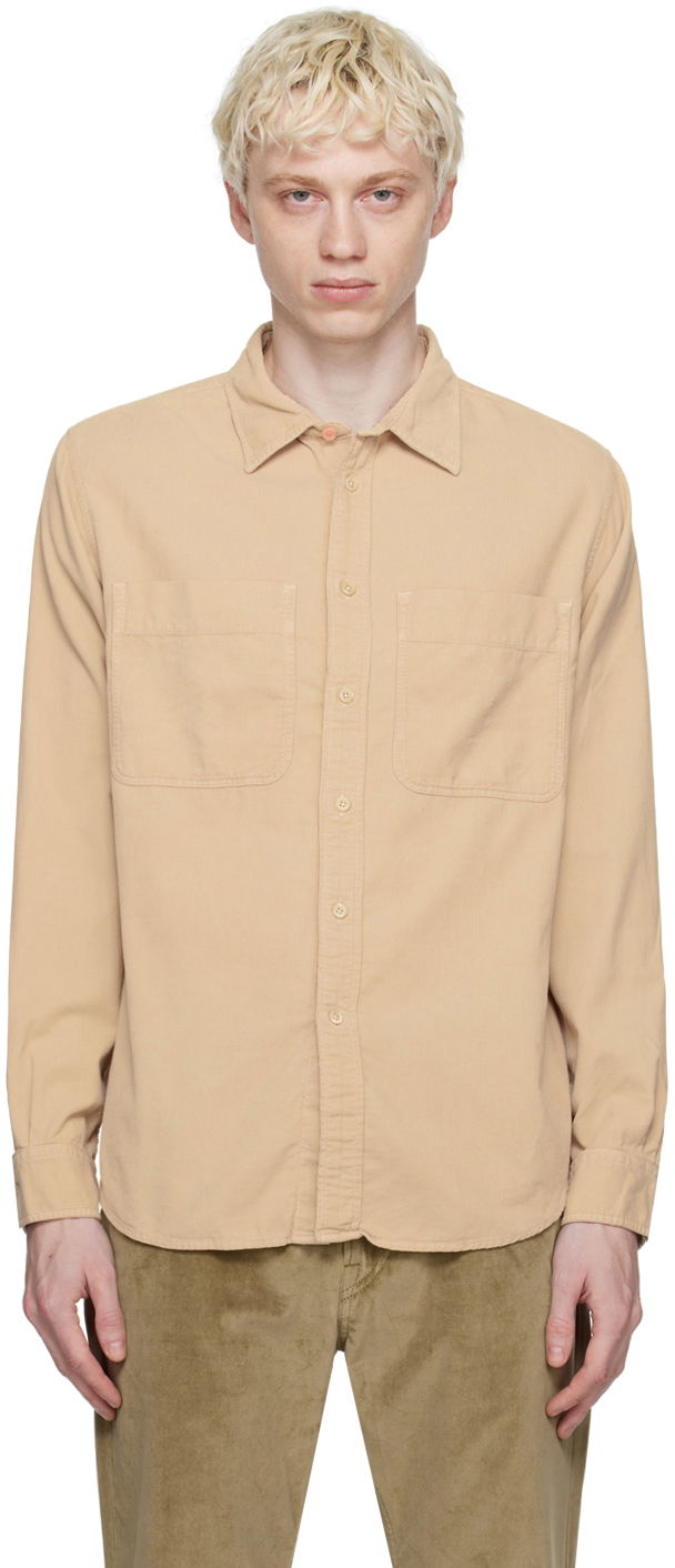 Košulja Paul Smith PS Paul Smith Patch Pocket Shirt Bež | M2R-450Y-L21879-60
