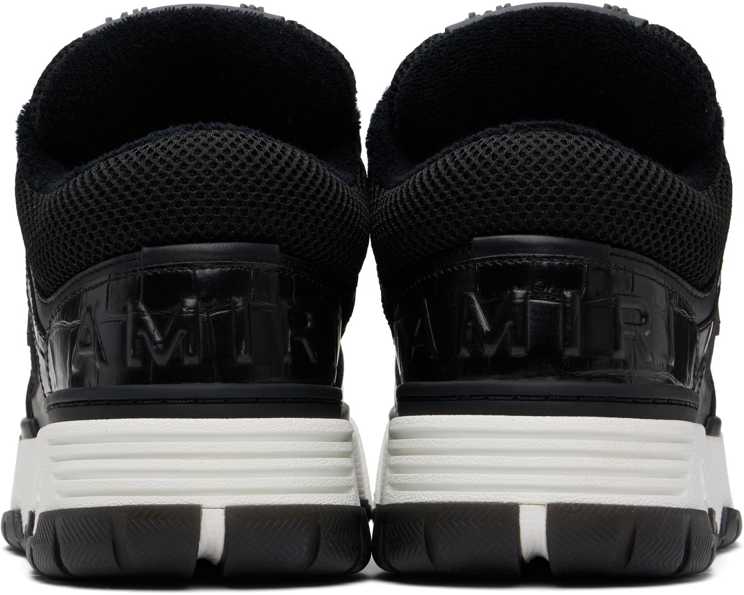Tenisice i cipele AMIRI AMIRI Croc Debossed MA-1 Crna | AMFOSR1172, 1