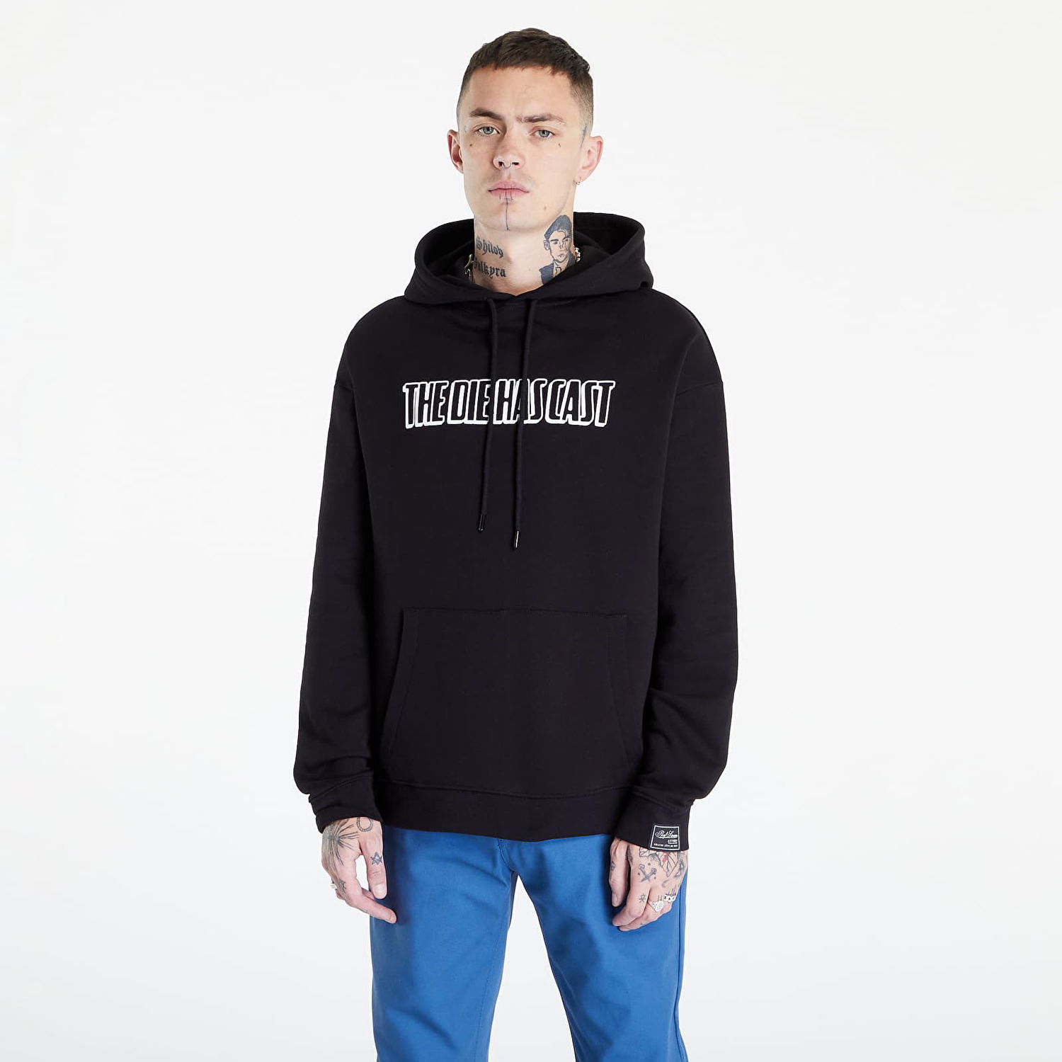 Dukserice RAF SIMONS Regular Fit Hoodie Die Has Cast Print Crna | 222-M161-19004-0099, 0