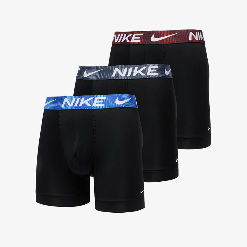 Bokserice Nike DRI-FIT Essential Micro Boxer Briefs 3-Pack Crna | 0000KE1157-N1D