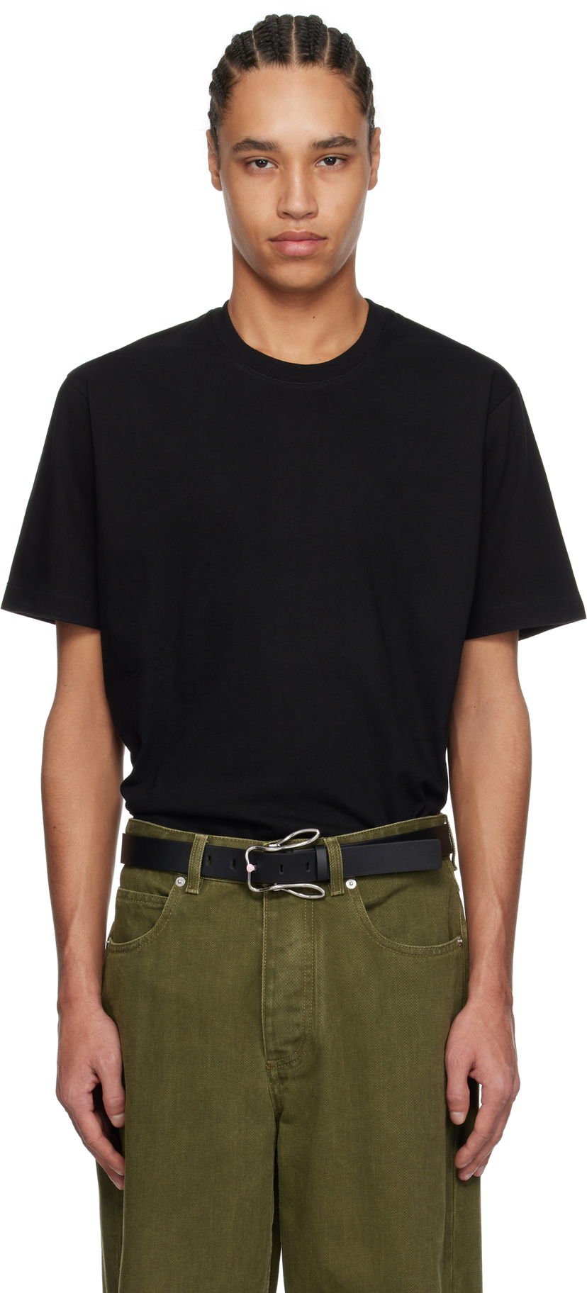 Majica kratkih rukava Bottega Veneta Bottega Veneta Cotton Jersey T-Shirt Crna | 825172V4N501000