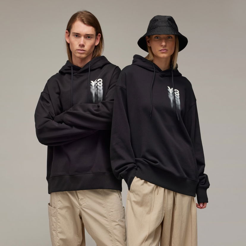 Dukserice Y-3 Graphic Hoodie Crna | IZ3169