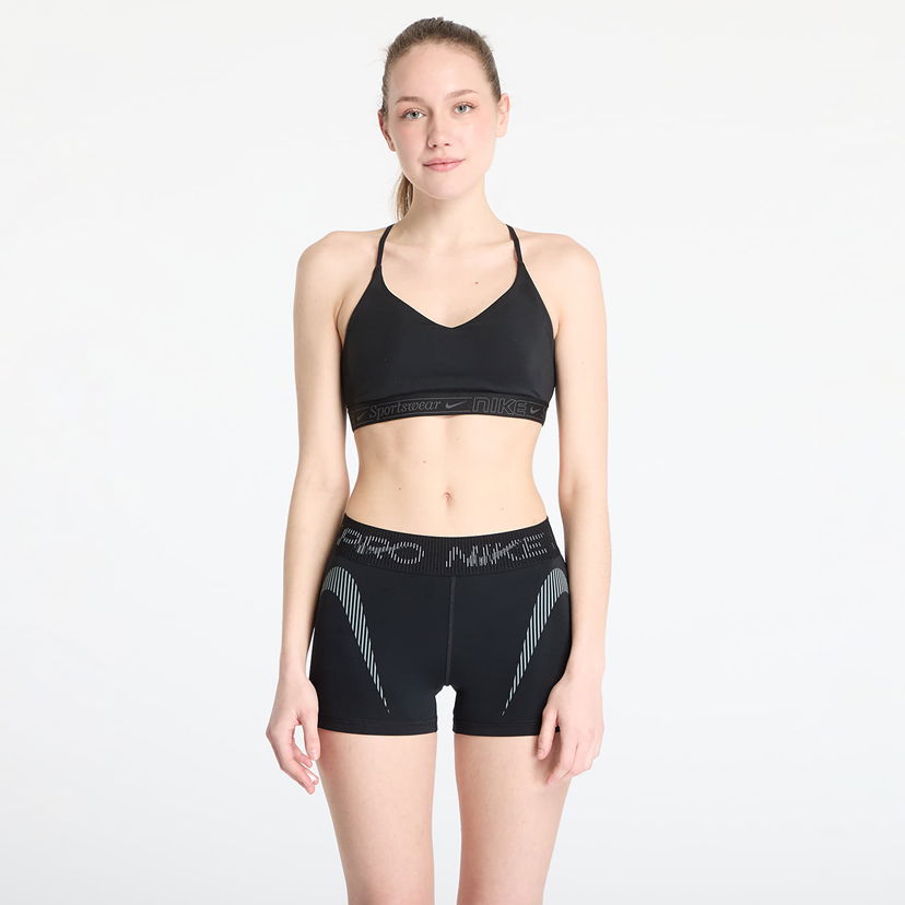 Grudnjak Nike Indy Light-Support Padded Adjustable Sports Bra Crna | HV6953-010