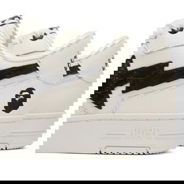 Tenisice i cipele BAPE Bathing Ape Sta Icon #1 Size UK 4.5 Bijela | 001FWL302305L-BLK, 3