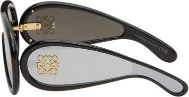 Sunčane naočale Loewe Wave Mask Sunglasses Crna | LW40108I 192337136399, 2
