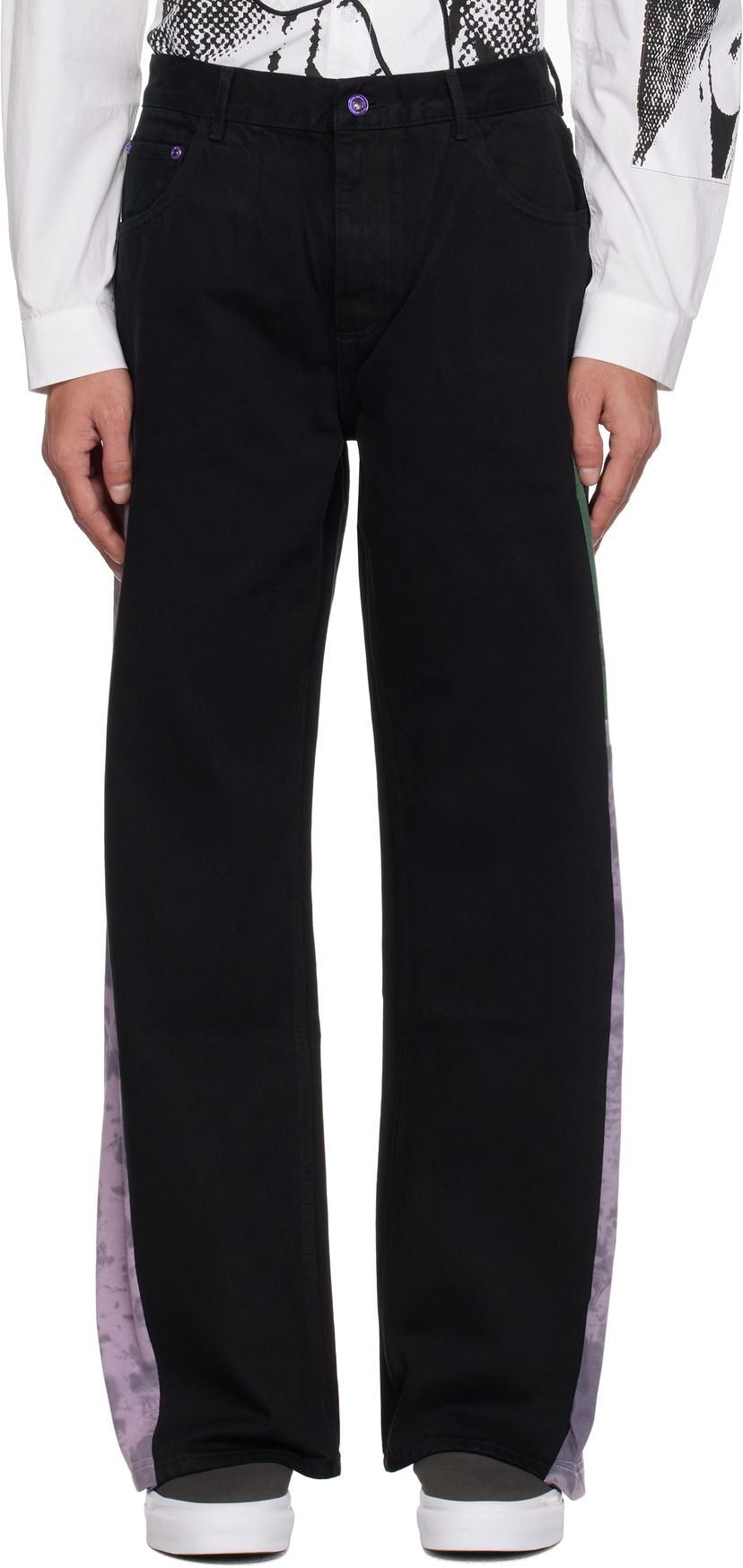 Jeans Perks And Mini Perks and Mini Whitman Park Upcycle Jeans Crna | 80051