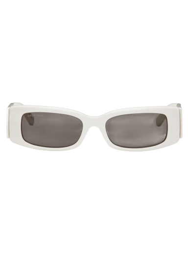 Sunčane naočale Balenciaga Max Rectangle Bijela | BB0260S-003