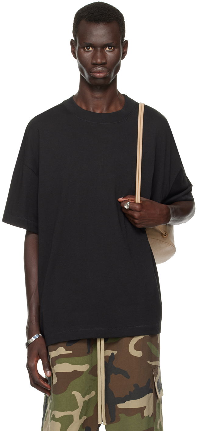 Majica kratkih rukava Fear of God ESSENTIALS T-Shirt Crna | 125BT244280F