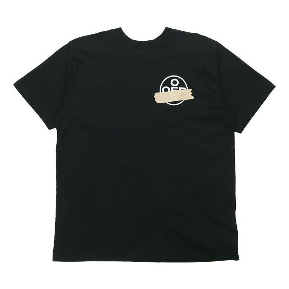 Majica kratkih rukava Off-White Tape Arrows Oversized Short Sleeve T-Shirt Crna | OMAA038R201850021048
