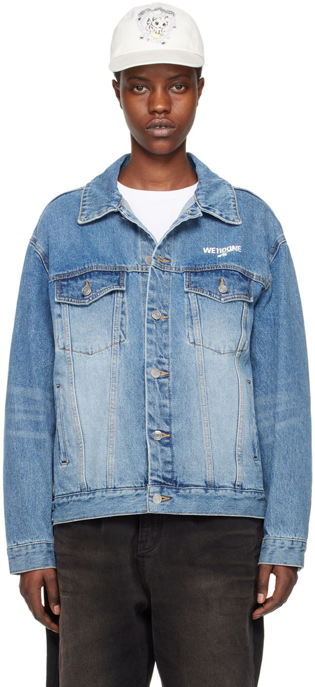 Jakna We11done We11done Faded Denim Jacket Plava | WD-DJ1-23-913-U-BL, 0