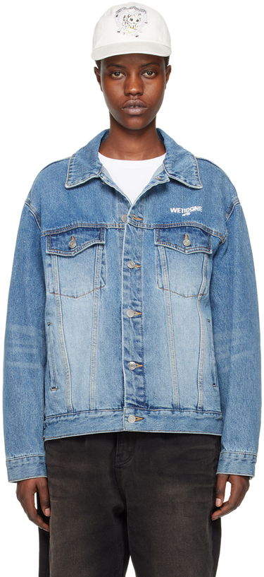 Jakna We11done We11done Faded Denim Jacket Plava | WD-DJ1-23-913-U-BL, 0