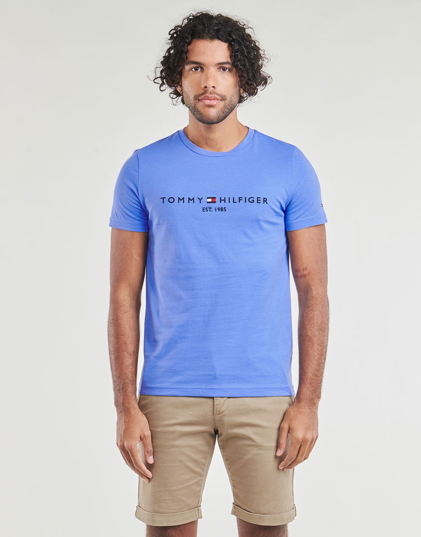 Majica kratkih rukava Tommy Hilfiger LOGO TEE Plava | MW0MW11797-C30