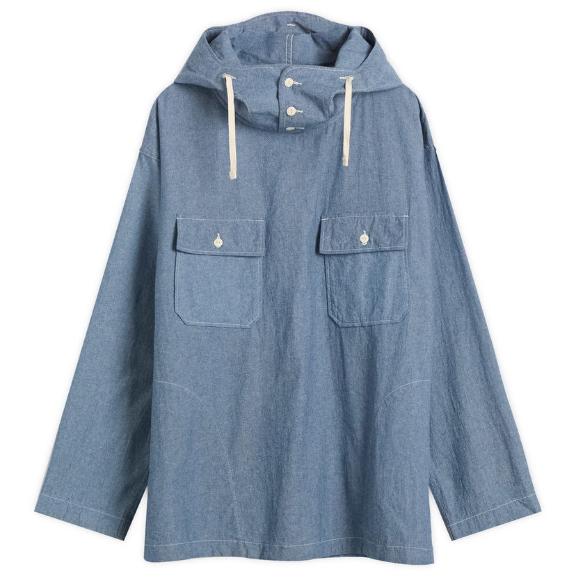 Košulja Engineered Garments Engineered Garments Chambray Cagoule Shirt, Size Small Plava | 25F1A010-RK025