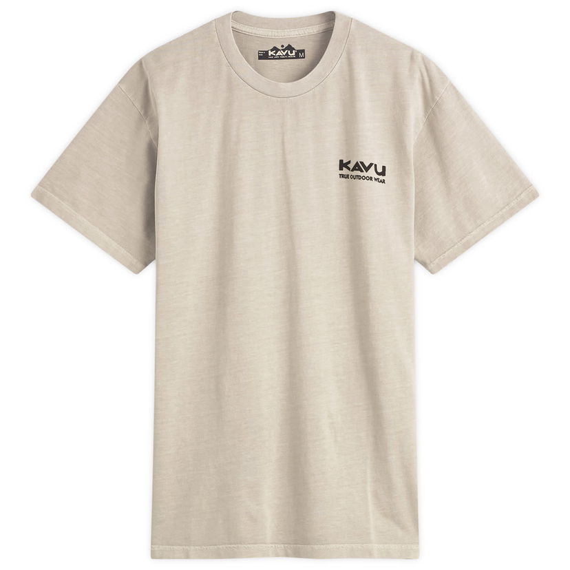 Majica kratkih rukava KAVU PNW Wild Life T-Shirt Bež | 8134-1711