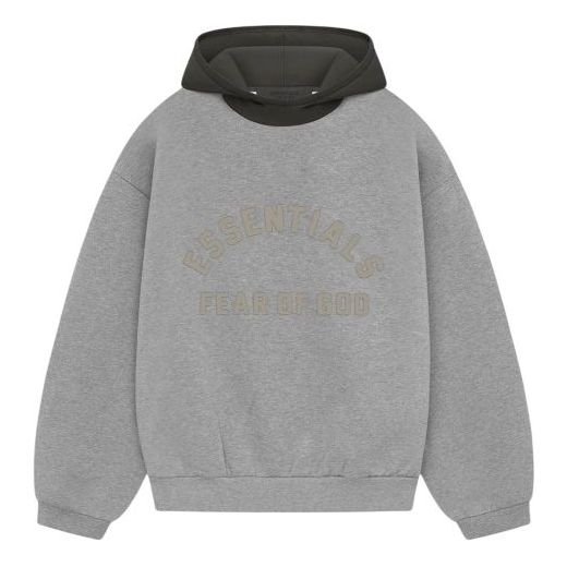 Dukserice Fear of God Fear of God Essentials SS24 Nylon Fleece Hoodie Siva | 202SP244313F
