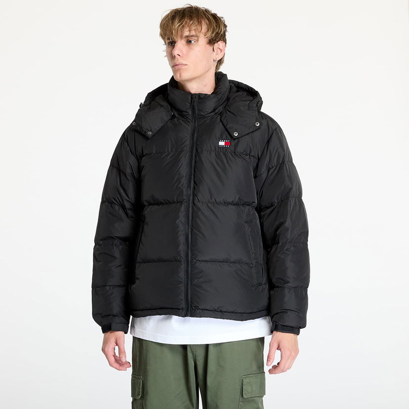 Pernata jakna Tommy Hilfiger Alaska Puffer Jacket Black Crna | DM0DM19537 BDS