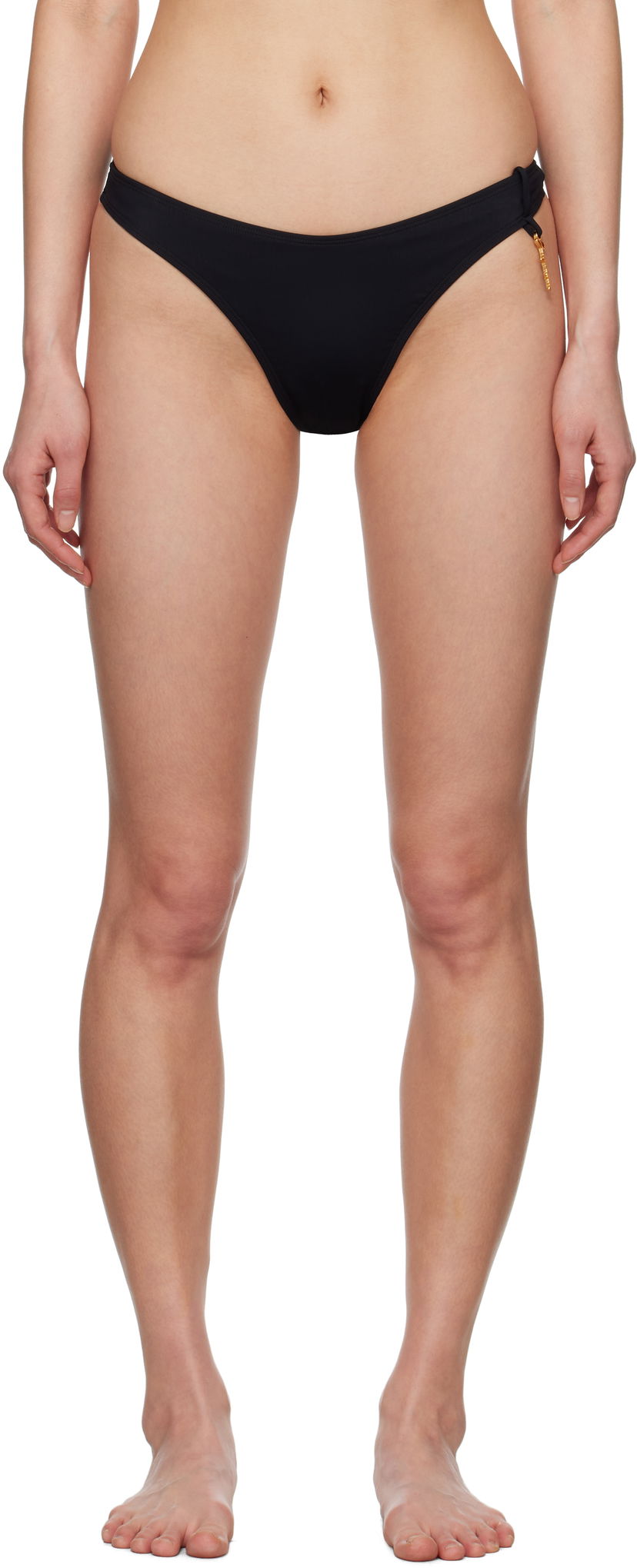 Kupaći kostimi Jacquemus Jacquemus Signature Bikini Bottom Crna | 25E251SW025-2294