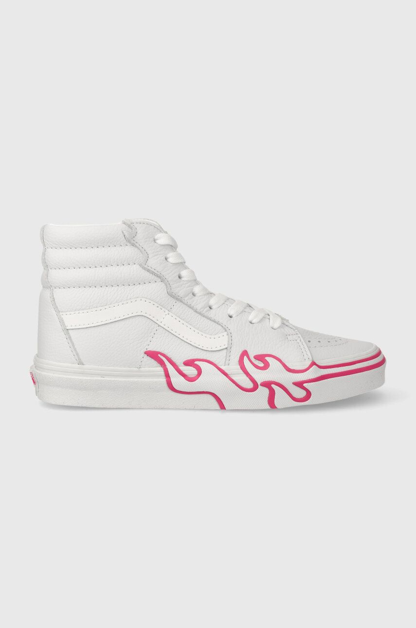 Tenisice i cipele Vans SK8-HI Flame Bijela | VN0005UJYU21, 0