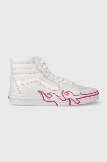 Tenisice i cipele Vans SK8-HI Flame Bijela | VN0005UJYU21, 0