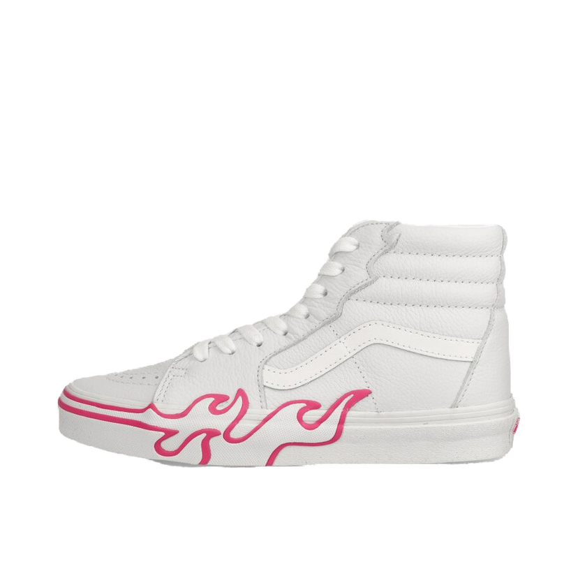 Skateboarding Vans SK8-HI Flame Bijela | VN0005UJYU21