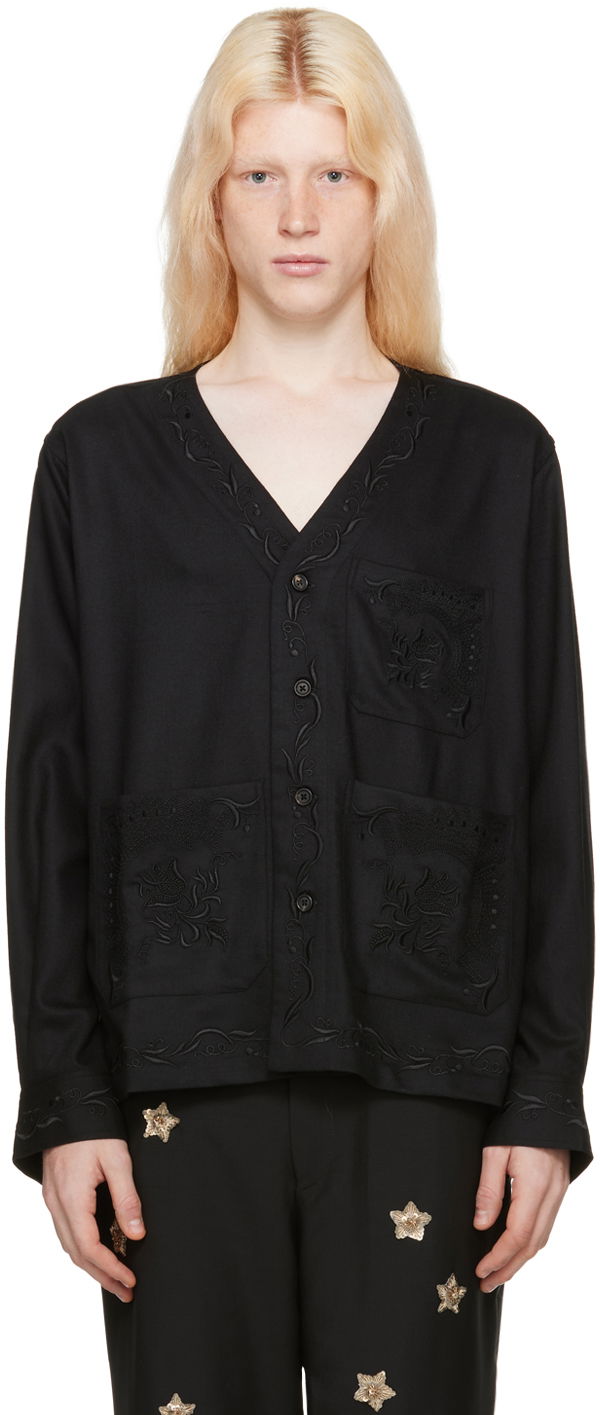 Košulja Bode Dumas Shirt Crna | MRF23SH025, 0