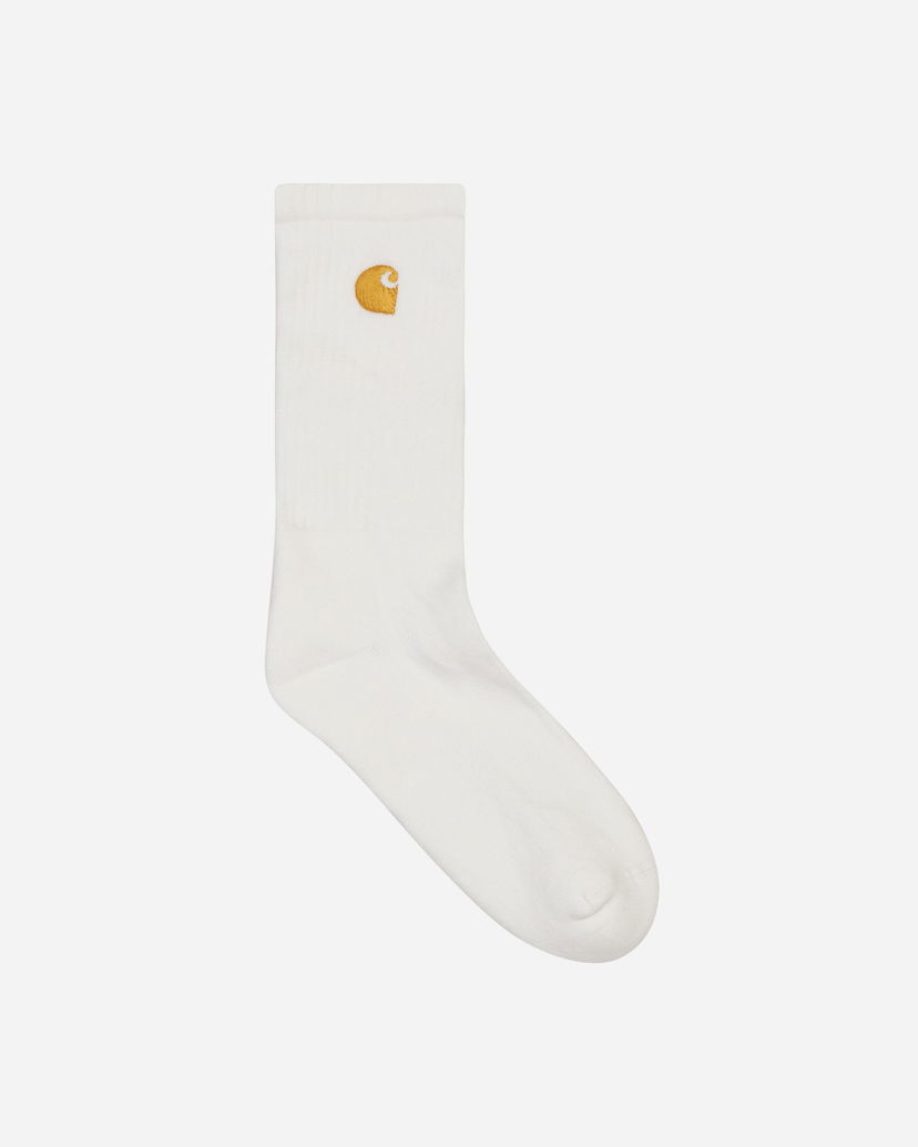 Čarape Carhartt WIP Chase Socks White Crna | I029421_00R_XX