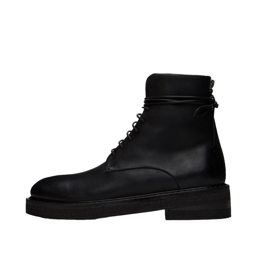 Tenisice i cipele Marsèll Leather Boots With Wrap-Around Lacing Crna | MM2961 147666