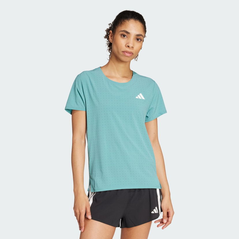 Majica kratkih rukava adidas Performance Adizero Running T-Shirt Tirkiz | JV7172