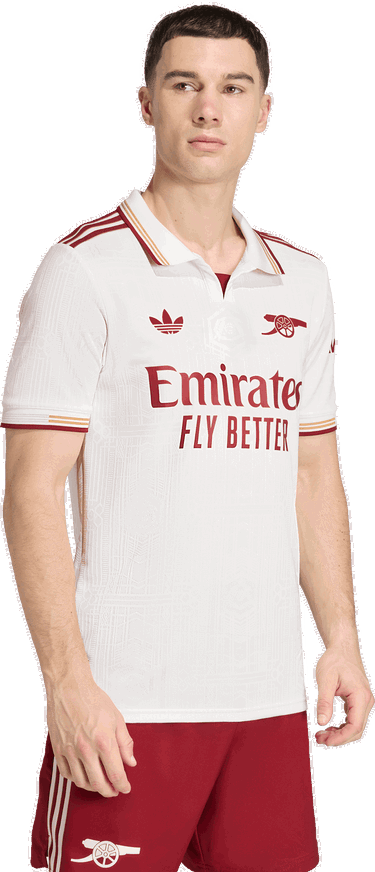 Dres adidas Performance Arsenal 25/26 Authentic Third Jersey Bijela | JI9554, 4